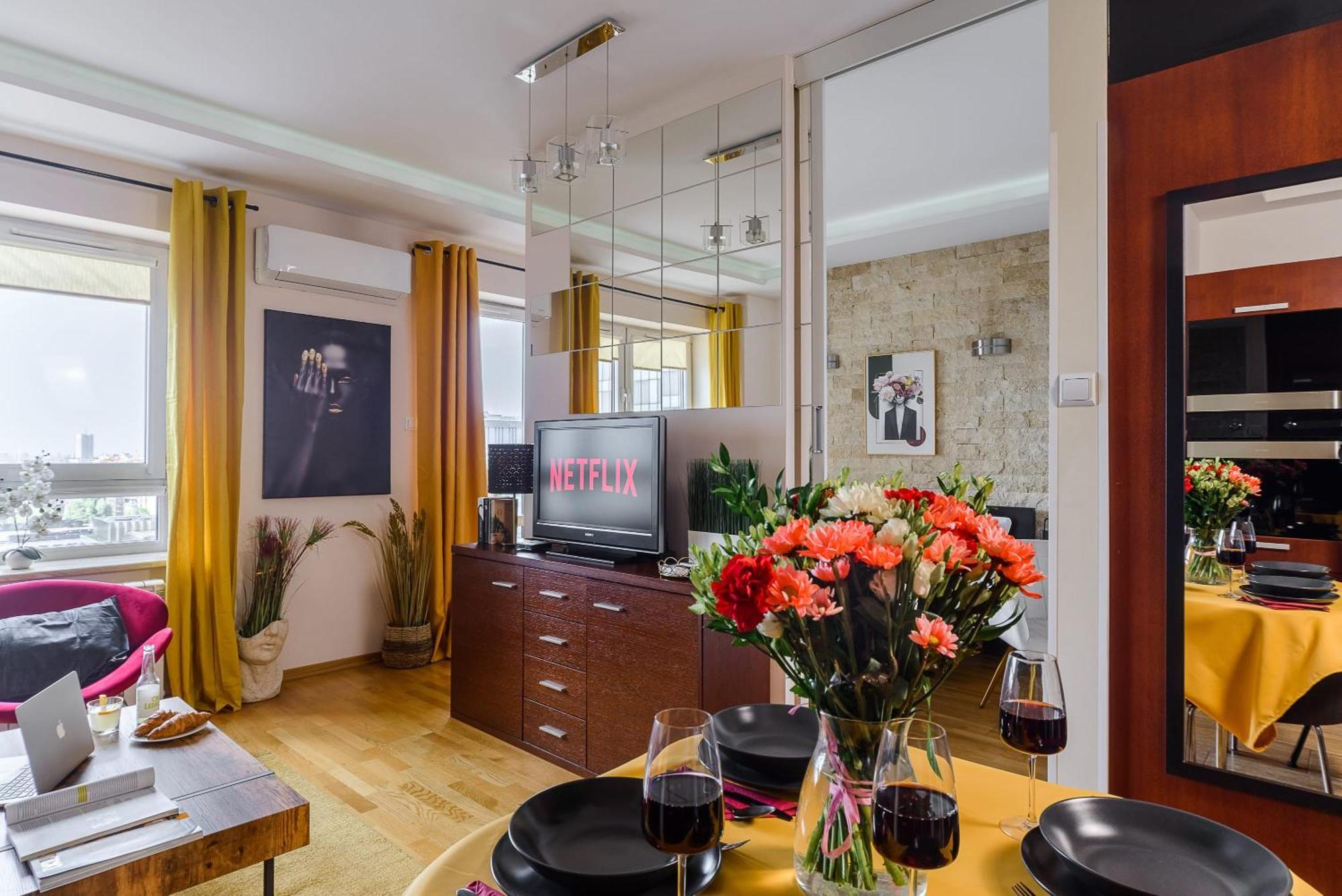 Lumina Apart With Balcony Platinum Tower Варшава Екстер'єр фото