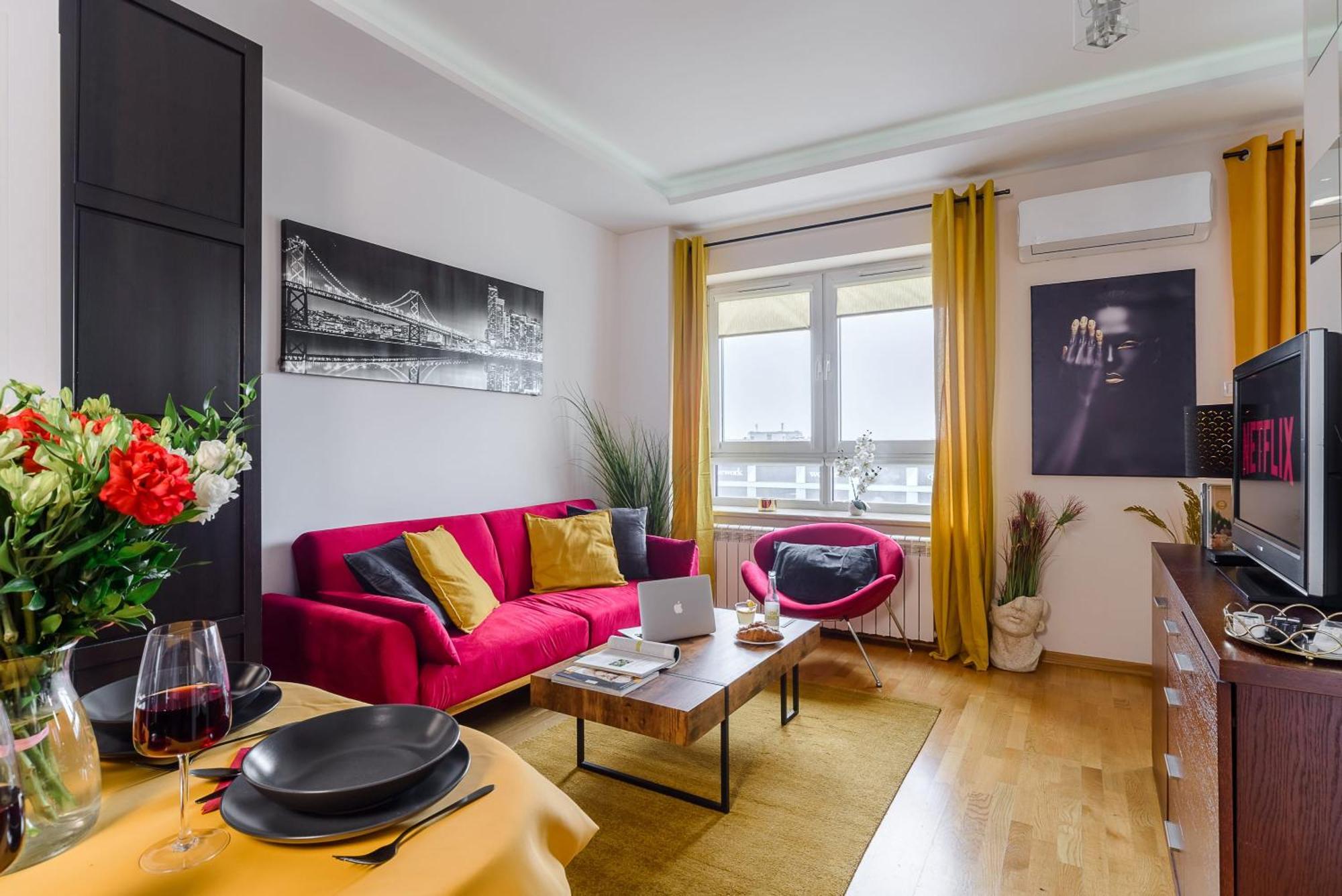 Lumina Apart With Balcony Platinum Tower Варшава Екстер'єр фото