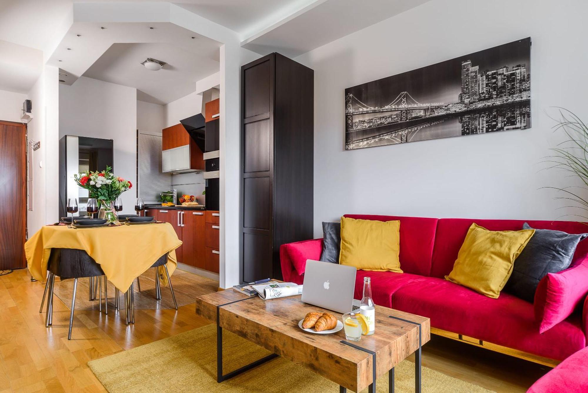 Lumina Apart With Balcony Platinum Tower Варшава Екстер'єр фото